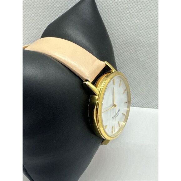 Kate Spade New York Metro 0073 Women\'s Beige Leather Analog Quartz Watch JNA510 main image 5